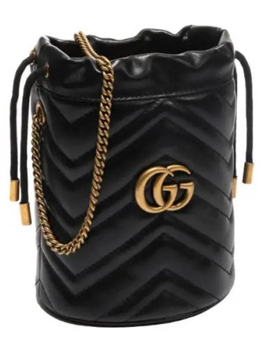 Marmont Mini Bucket Bag Handbag Women Tote - GUCCI - BALAAN 1