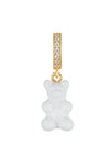 Nostalgia Bear Pave Connector Pendant Powder - CRYSTAL HAZE - BALAAN 1