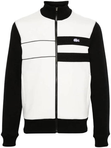 logo patch panel zip-up sweatshirt SH7490 - LACOSTE - BALAAN 1