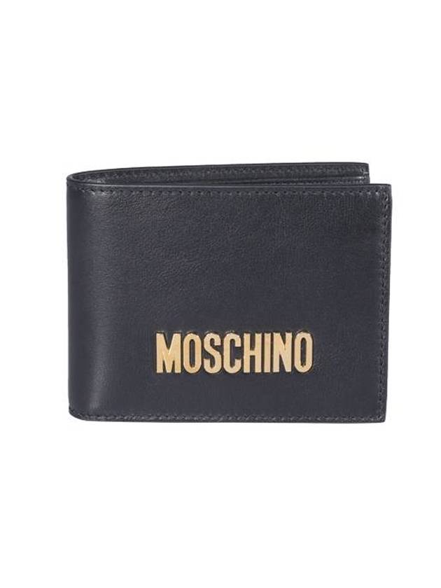 Willet Logo Bicycle Wallet Black - MOSCHINO - BALAAN 1