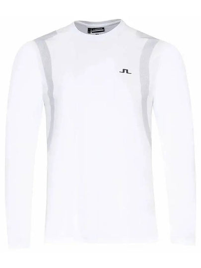 Elion Logo Long Sleeve T-Shirt White - J.LINDEBERG - BALAAN 2