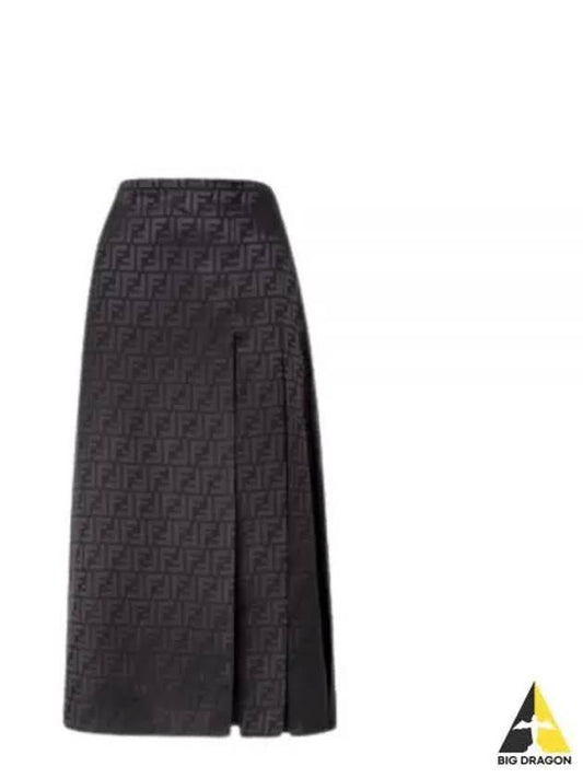 Spring Festival Capsule Collection A-line Skirt Black - FENDI - BALAAN 2