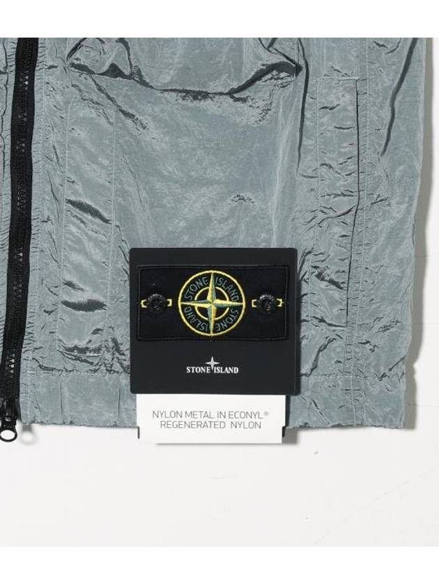 Nylon Metal Badge Vest Grey - STONE ISLAND - BALAAN 7