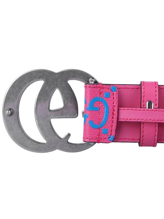 GG Marmont Leather Belt Pink - GUCCI - BALAAN 7