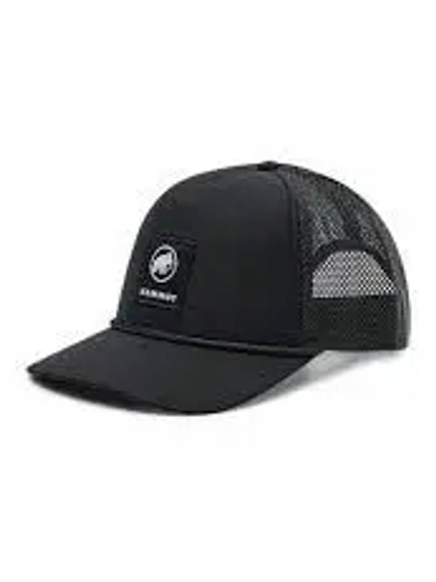 Crag Logo Classic Trucker Ball Cap Black - MAMMUT - BALAAN 2