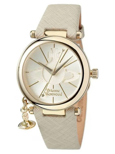 ORB Pop Quartz Watch Gold Beige - VIVIENNE WESTWOOD - BALAAN 2