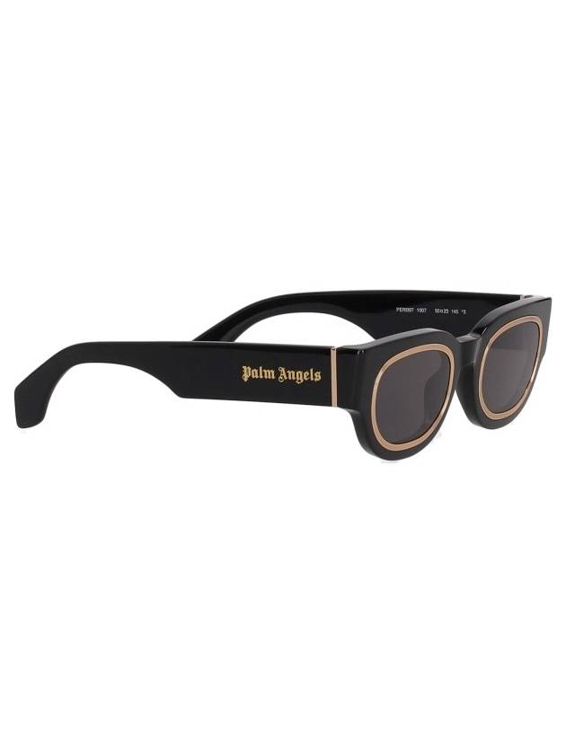 PIER SUNGLASSES BLACK DARK GREY - PALM ANGELS - BALAAN 2