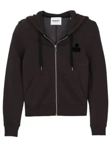 Penny Zip-Up Hoodie Black - ISABEL MARANT - BALAAN 1