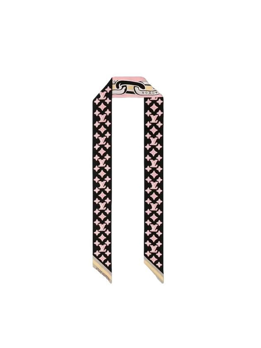 Bejewelled BB Scarf Black - LOUIS VUITTON - BALAAN 1