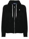 Pony Logo Zip-Up Hoodie Black - POLO RALPH LAUREN - BALAAN 2