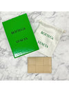 Intrecciato Leather Card Wallet Porridge - BOTTEGA VENETA - BALAAN 3