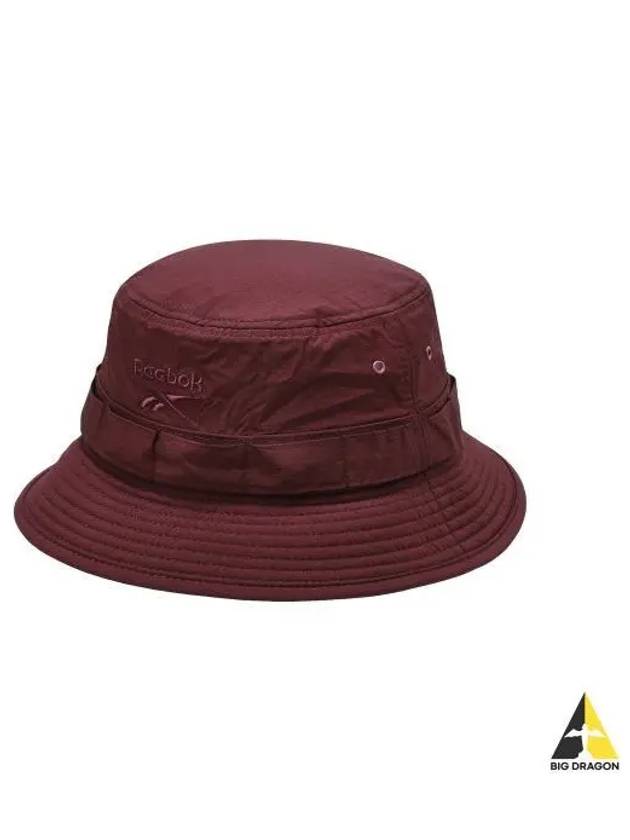 Primary nylon bucket hat burgundy - REEBOK - BALAAN 1