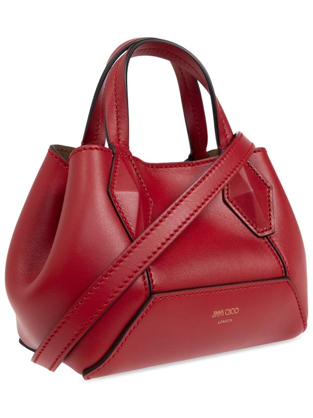 Jimmy Choo ‘Diamond’ Bucket Bag, Women's, Red - JIMMY CHOO - BALAAN 4