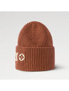 LV Headline Beanie Hazelnut - LOUIS VUITTON - BALAAN 4