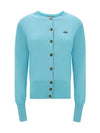 Bea Knit Cardigan Aqua - VIVIENNE WESTWOOD - BALAAN 2