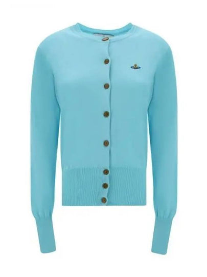 Bea Knit Cardigan Aqua - VIVIENNE WESTWOOD - BALAAN 2