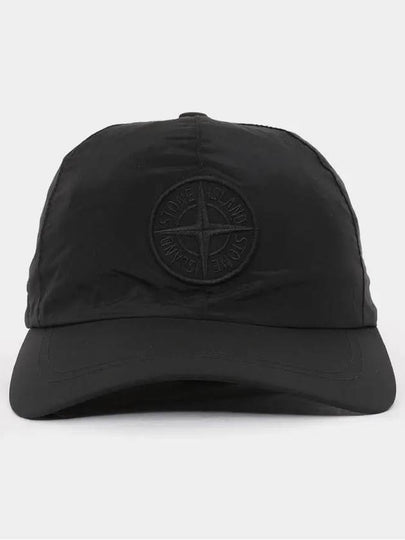 Nylon Logo Ball Cap Black - STONE ISLAND - BALAAN 2