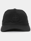 Nylon Logo Ball Cap Black - STONE ISLAND - BALAAN 3