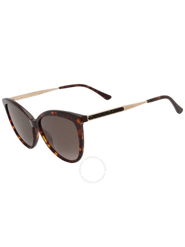 Jimmy Choo Brown Gradient Cat Eye Ladies Sunglasses BELINDA/S 0086/HA 56 - JIMMY CHOO - BALAAN 3