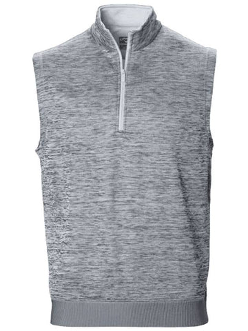 Dual Action Quarter Zip Vest Medium Grey Heather - CALLAWAY GOLF - BALAAN 1