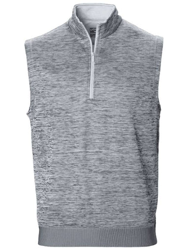 Dual Action Quarter Zip Vest Medium Grey Heather - CALLAWAY GOLF - BALAAN 1