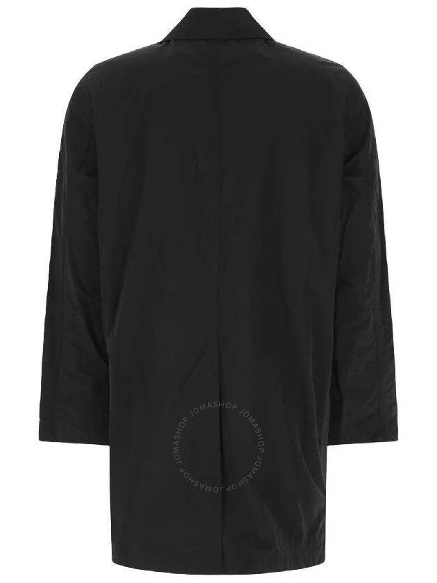 Zipped Pocket Trench Coat Black - BURBERRY - BALAAN 3