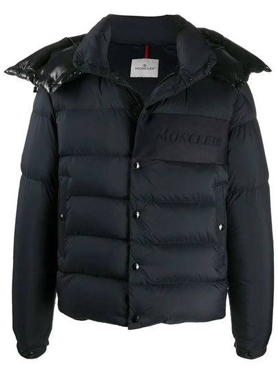 Aubrac Emboss Logo Goose Down Padding Navy - MONCLER - BALAAN 2