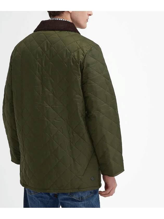 Riddesdale Quilted Jacket Olive - BARBOUR - BALAAN 4