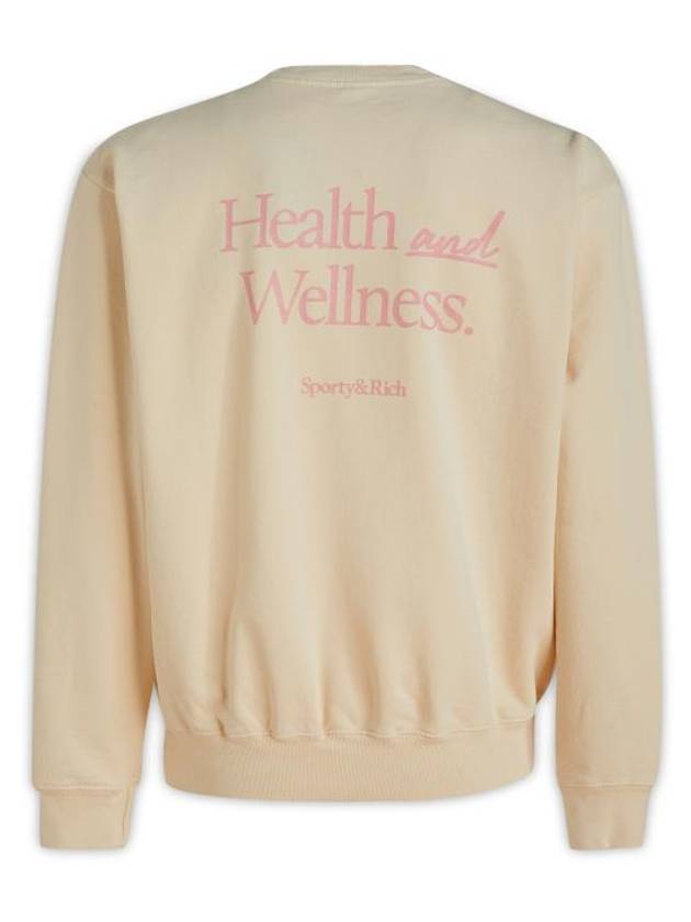 New Health Sweatshirt Cream - SPORTY & RICH - BALAAN 3