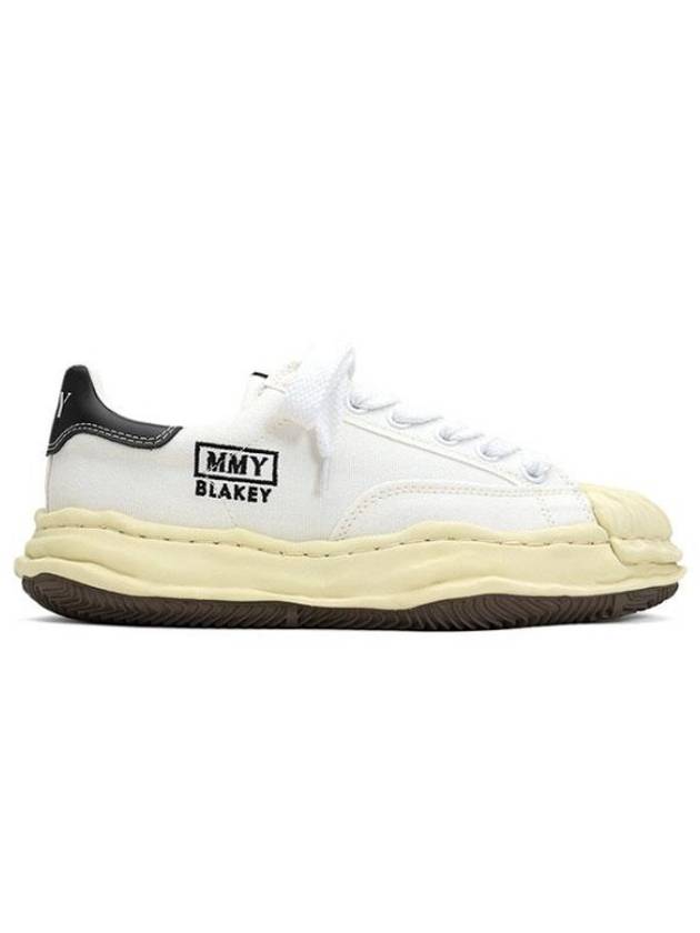 Blakey canvas low top sneakers white A09FW732WHITE - MAISON MIHARA YASUHIRO - BALAAN 2