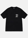 Fresh Foils Short Sleeve T-Shirt Black - STUSSY - BALAAN 3