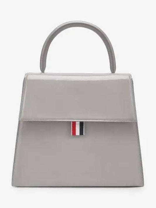 Trapeze Handle Tote Bag Grey - THOM BROWNE - BALAAN 1