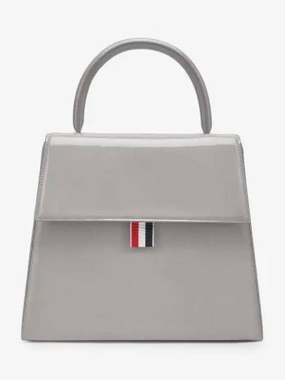 Trapeze Handle Tote Bag Grey - THOM BROWNE - BALAAN 2