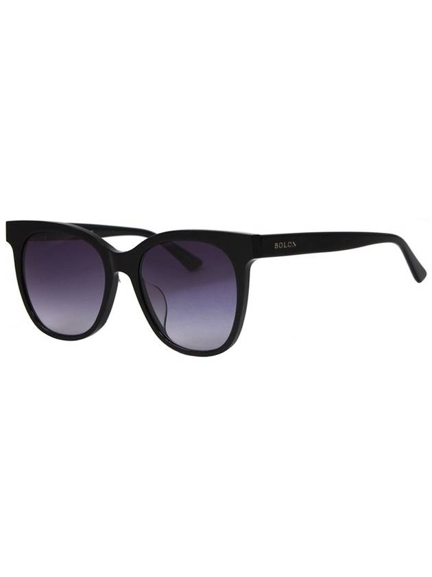 BOL3009 A10 square oversized horn rimmed luxury sunglasses - BOLON - BALAAN 1