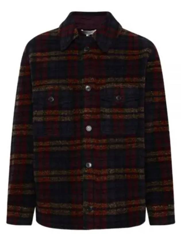 Kervont Check Shirt Jacket Black - ISABEL MARANT - BALAAN 2