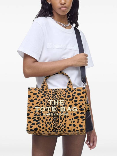 The Medium Cheetah Canvas Tote Bag - MARC JACOBS - BALAAN 2