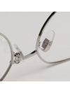 Eyewear Optical Round Metal Eyeglasses Black Silver - GUCCI - BALAAN 11