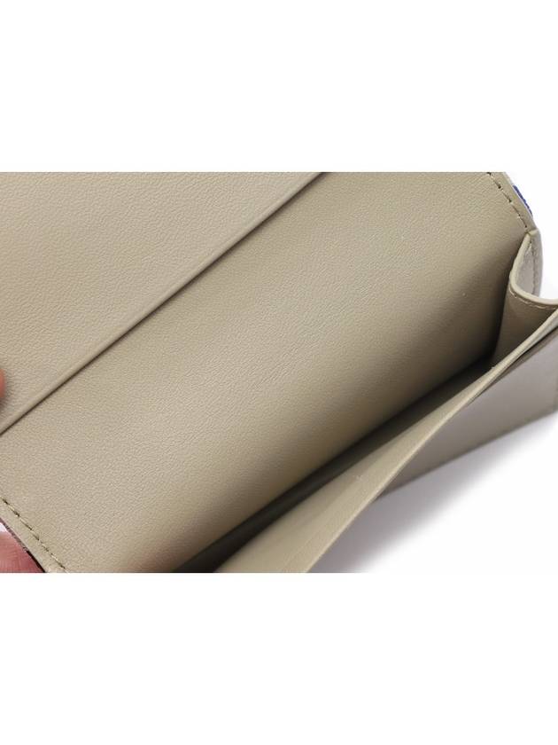 Check Pattern Card Wallet Beige - BURBERRY - BALAAN 7