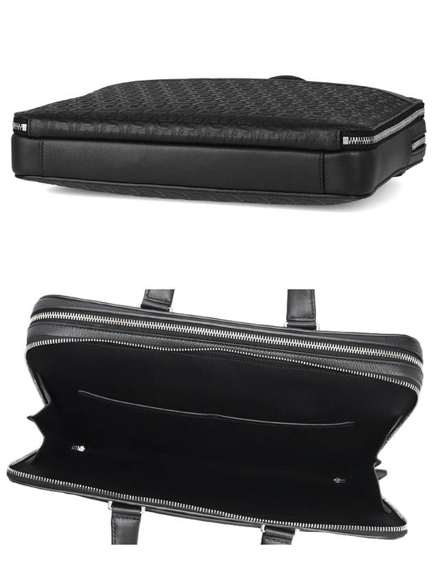 Salvatore Gancini Business Brief Case Black - SALVATORE FERRAGAMO - BALAAN 5