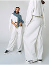 Slung Track Pants Ivory - ATHPLATFORM - BALAAN 4