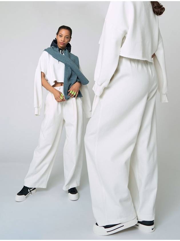 Slung Track Pants Ivory - ATHPLATFORM - BALAAN 4