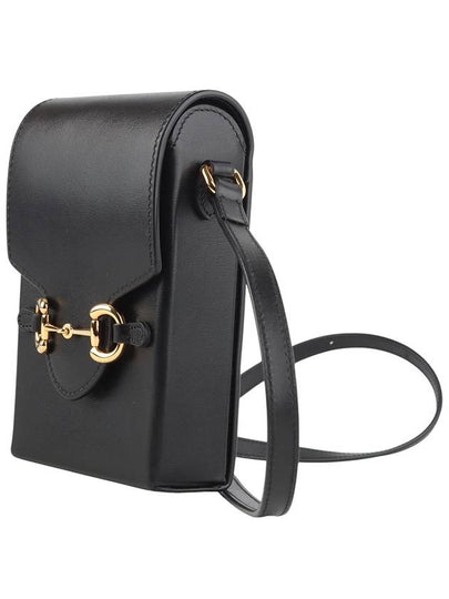 625615 Black Calfskin Horsebit 1955 Mini Cross Bag 34301 3 - GUCCI - BALAAN 2