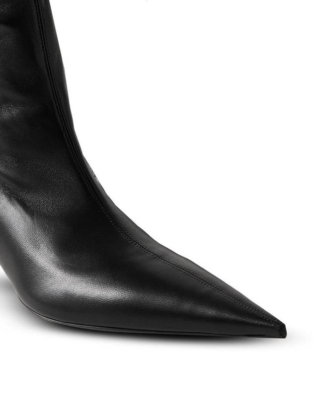 Avenue Nappa Leather Long Boots Black - BALENCIAGA - BALAAN 4