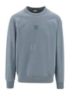 Metropolis Series Stretch Fleece Logo Sweatshirt Grey - CP COMPANY - BALAAN 2