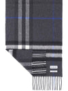 Check print fringe cashmere scarf 8095206 - BURBERRY - BALAAN 3