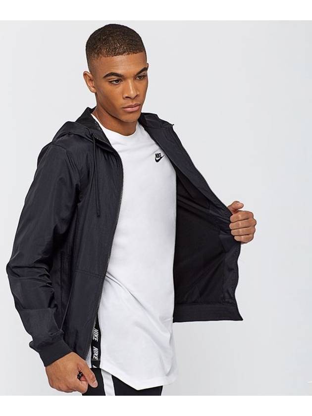 01861770010VIX Woosi Woven JacketBlack White - NIKE - BALAAN 10