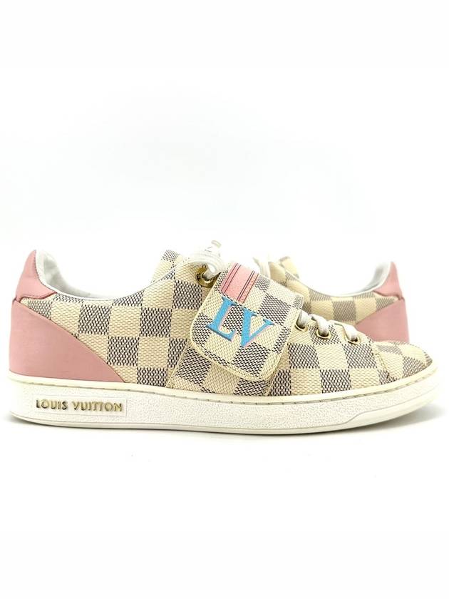 Damier front row sneakers - LOUIS VUITTON - BALAAN 6