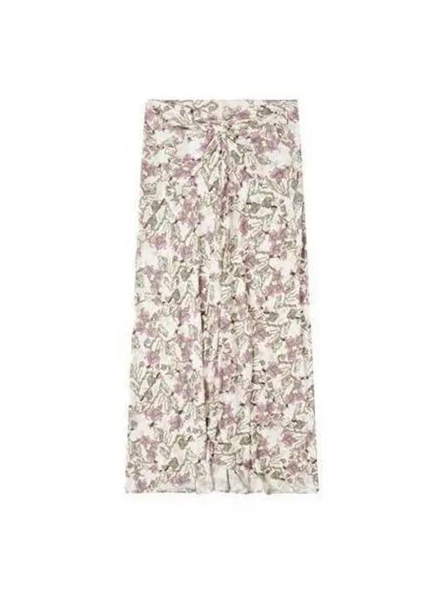 Women s Flower Midi Skirt Multi JU0038FA A1K33I - ISABEL MARANT - BALAAN 1