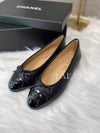 Lambskin Ballerina Flats Black - CHANEL - BALAAN 2