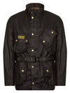 Men's International Original Wax Belt Jacket Black - BARBOUR - BALAAN 2